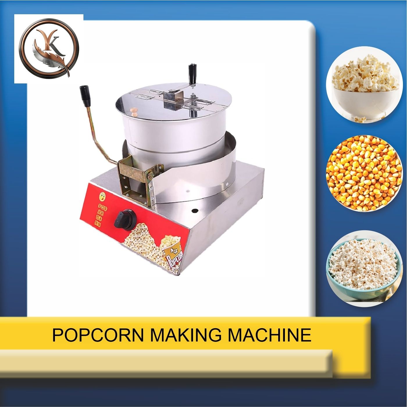 Popcorn making machine